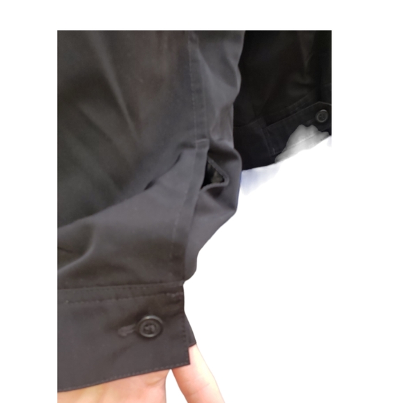 Mens Black jacket. XL. CONCEPTS BY CLAIBORNE. outerwear. (Sku 418) - Picture 2 of 8